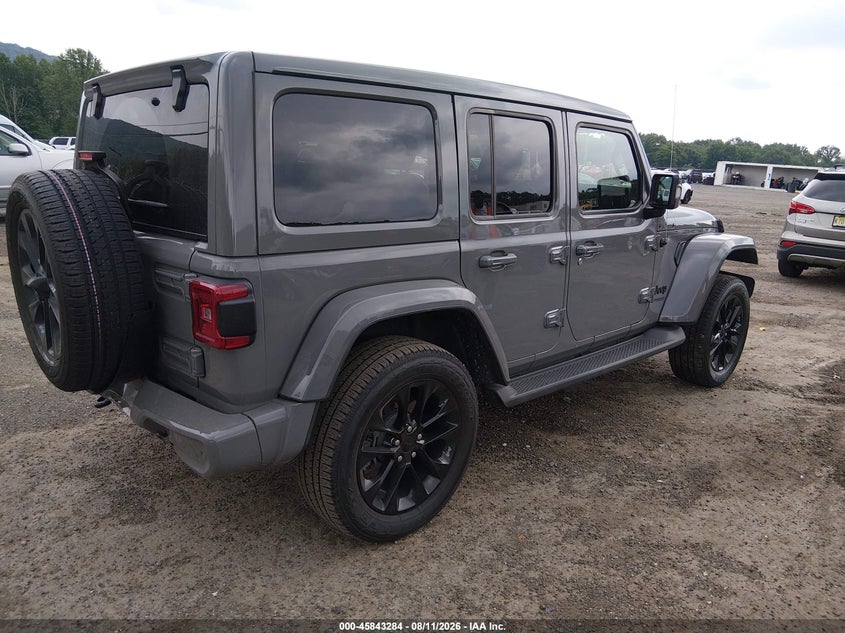 2022 Jeep Wrangler / VIN 1C4HJXEN8NW147958 IAAI salvage auction — FRONT & REAR, Wait Title, sold $19,100 on 2026-09-24 (photo 4)