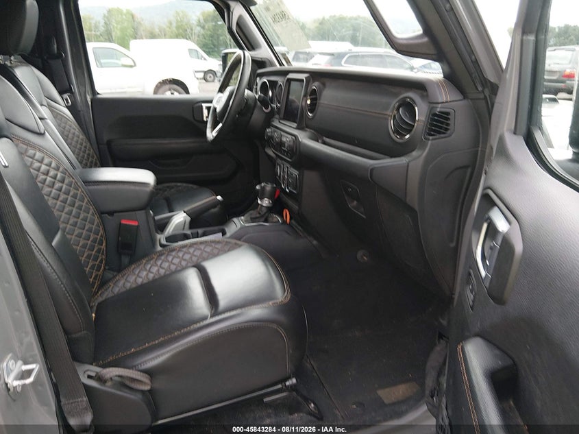 2022 Jeep Wrangler / VIN 1C4HJXEN8NW147958 IAAI salvage auction — FRONT & REAR, Wait Title, sold $19,100 on 2026-09-24 (photo 5)