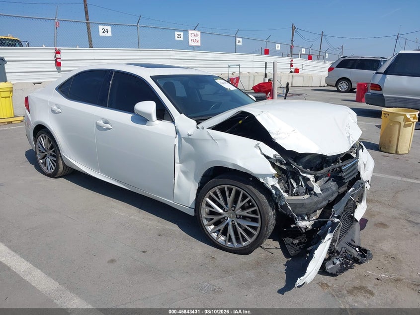 2014 Lexus Is VIN JTHBF1D2XE5022296 IAAI salvage auction — FRONT END, Wait Title, sold $2,975 on 2026-09-03 (photo 1)