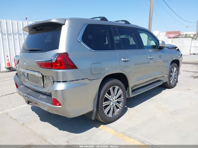 2017 Lexus Lx VIN JTJHY7AX1H4246525 IAAI salvage auction — FRONT & REAR, Wait Title, sold $27,500 on 2026-09-09 (photo 4)