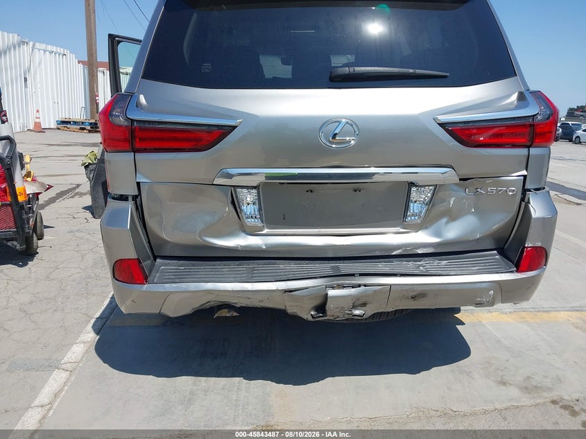 2017 Lexus Lx VIN JTJHY7AX1H4246525 IAAI salvage auction — FRONT & REAR, Wait Title, sold $27,500 on 2026-09-09 (photo 6)