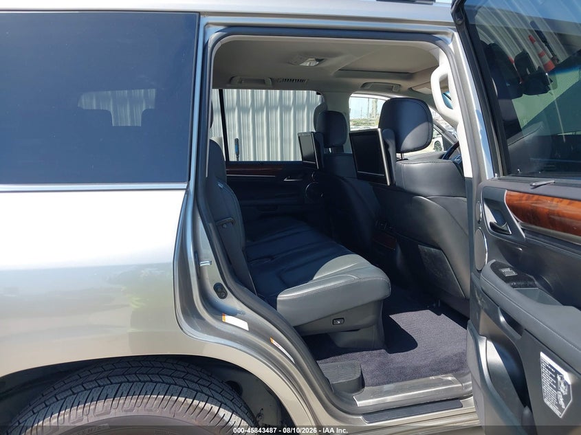 2017 Lexus Lx VIN JTJHY7AX1H4246525 IAAI salvage auction — FRONT & REAR, Wait Title, sold $27,500 on 2026-09-09 (photo 8)