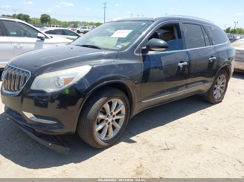 2013 Buick Enclave VIN 5GAKRDKD1DJ106545 IAAI salvage auction — FRONT END, Wait Title, sold $1,150 on 2026-08-31 (photo 2)