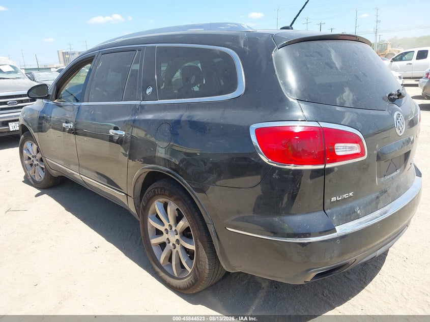 2013 Buick Enclave VIN 5GAKRDKD1DJ106545 IAAI salvage auction — FRONT END, Wait Title, sold $1,150 on 2026-08-31 (photo 3)