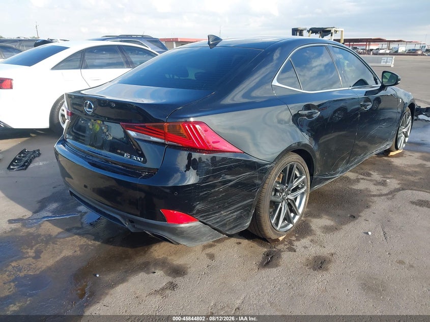 2019 Lexus Is 300 VIN JTHBA1D29K5099638 IAAI salvage auction — FRONT END, Salvage (Arizona), sold $7,200 on 2026-08-26 (photo 4)