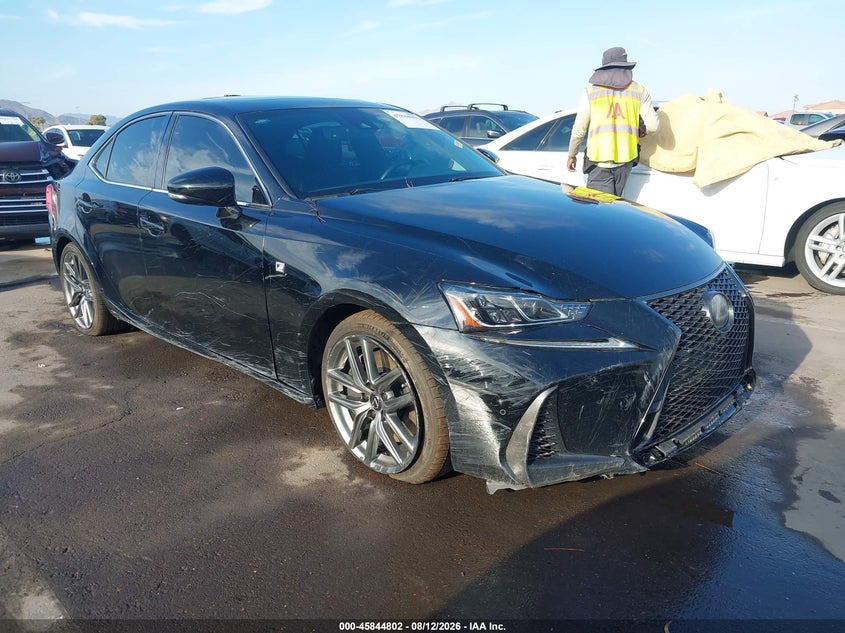 2019 Lexus Is 300 VIN JTHBA1D29K5099638 IAAI salvage auction — FRONT END, Salvage (Arizona), sold $7,200 on 2026-08-26 (photo 6)
