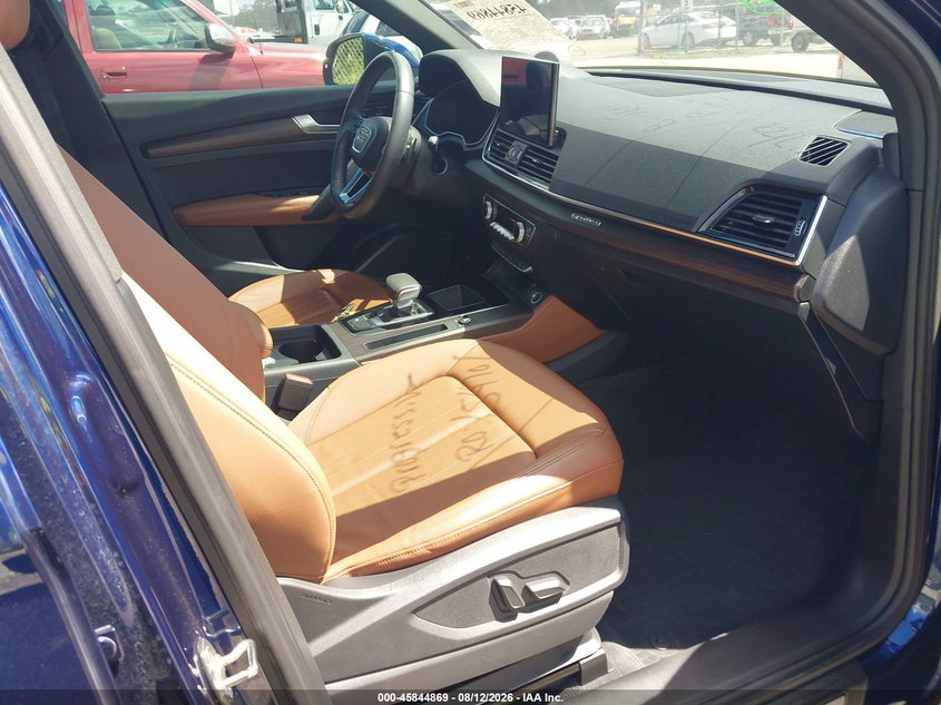 2023 Audi Q5 VIN WA1BBAFY4P2166858 IAAI salvage auction — FRONT END, Salvage Title, sold $13,975 on 2026-08-29 (photo 5)