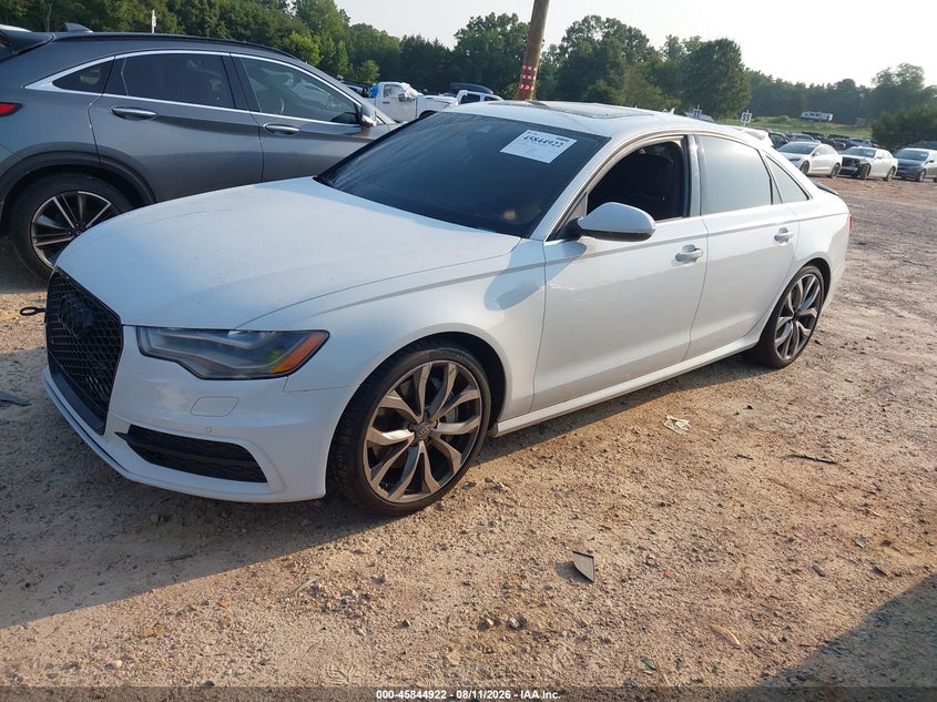 2015 Audi A6 VIN WAUHGAFC7FN010734 IAAI salvage auction — WATER/FLOOD, Salvage (North Carolina), sold $1,975 on 2026-09-21 (photo 2)