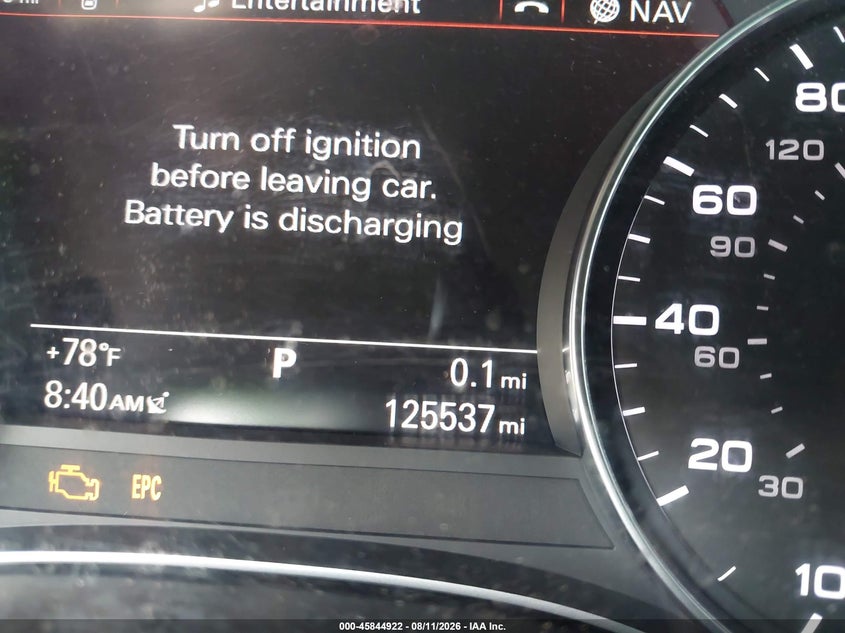 2015 Audi A6 VIN WAUHGAFC7FN010734 IAAI salvage auction — WATER/FLOOD, Salvage (North Carolina), sold $1,975 on 2026-09-21 (photo 7)