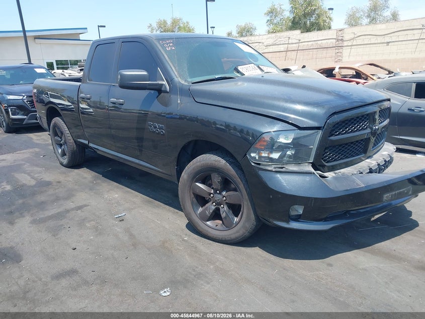 2018 Ram 1500 VIN 1C6RR6FGXJS266739 IAAI salvage auction — LEFT FRONT, Salvage Certificate (California), sold $1,850 on 2026-09-04 (photo 1)