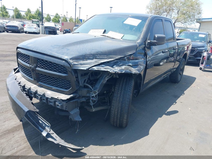 2018 Ram 1500 VIN 1C6RR6FGXJS266739 IAAI salvage auction — LEFT FRONT, Salvage Certificate (California), sold $1,850 on 2026-09-04 (photo 2)