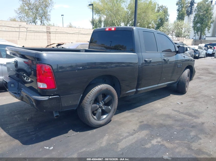 2018 Ram 1500 VIN 1C6RR6FGXJS266739 IAAI salvage auction — LEFT FRONT, Salvage Certificate (California), sold $1,850 on 2026-09-04 (photo 4)