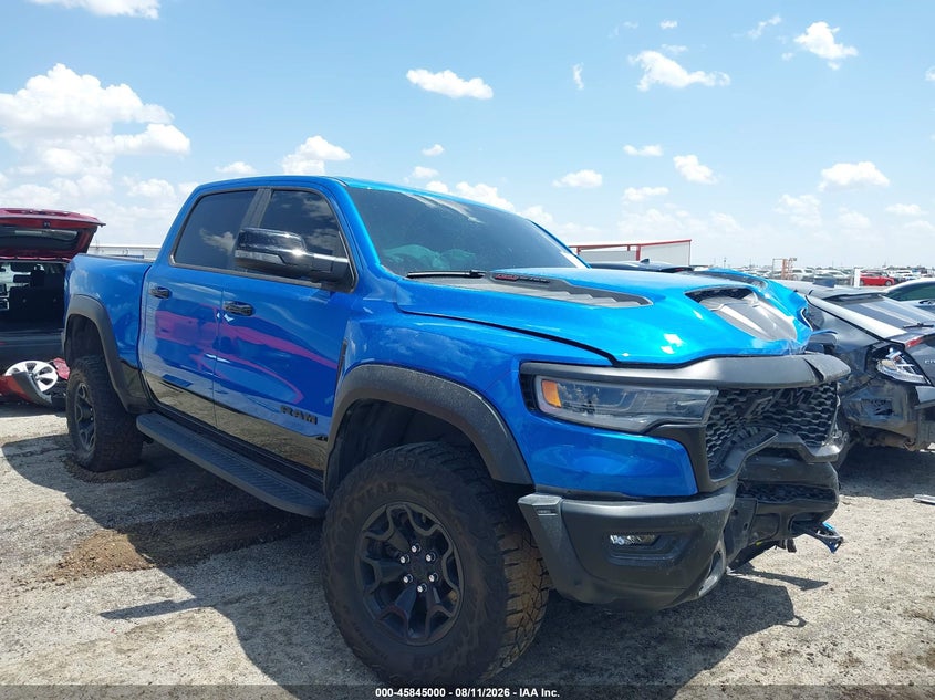 2025 Ram 1500 VIN 1C6SRFUP5SN696053 IAAI salvage auction — FRONT END, Salvage Title, sold $31,250 on 2026-09-21 (photo 1)