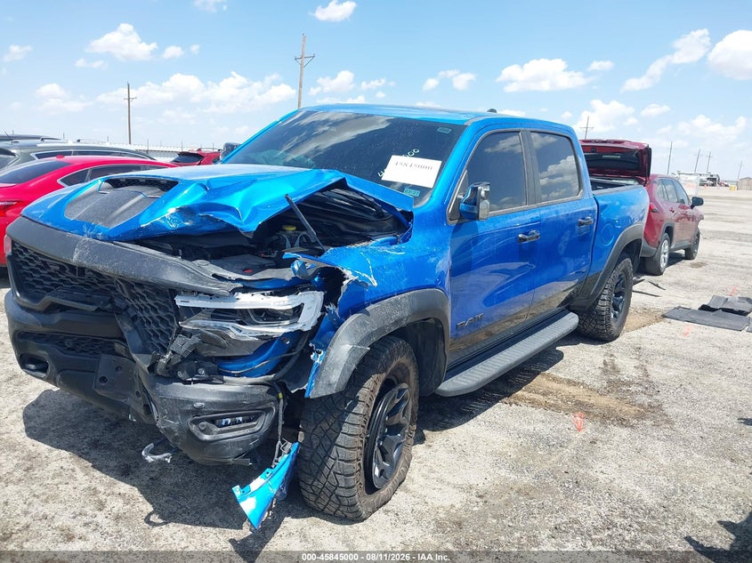 2025 Ram 1500 VIN 1C6SRFUP5SN696053 IAAI salvage auction — FRONT END, Salvage Title, sold $31,250 on 2026-09-21 (photo 2)