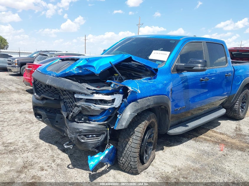 2025 Ram 1500 VIN 1C6SRFUP5SN696053 IAAI salvage auction — FRONT END, Salvage Title, sold $31,250 on 2026-09-21 (photo 6)
