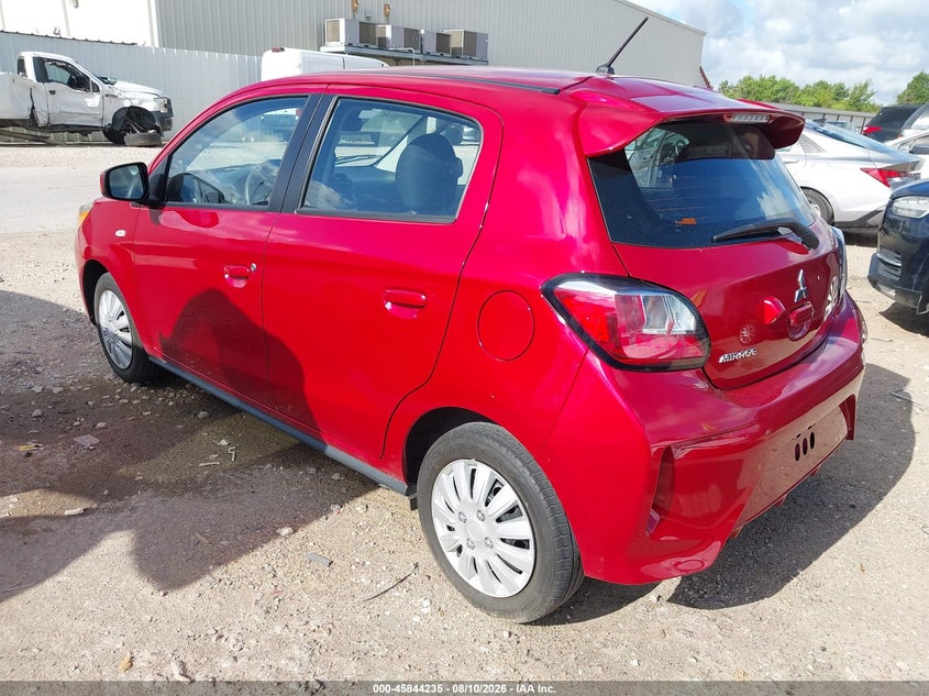 2024 Mitsubishi Mirage VIN ML32AUHJ4RH020425 IAAI salvage auction — UNKNOWN, Clear (Alabama), sold $3,650 on 2026-08-23 (photo 3)