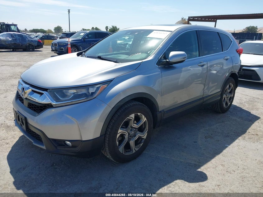 2017 Honda Cr-v VIN 2HKRW2H51HH676411 IAAI salvage auction — REAR END, Salvage (California), sold $6,400 on 2026-08-20 (photo 2)