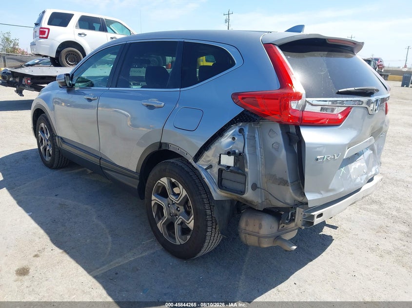 2017 Honda Cr-v VIN 2HKRW2H51HH676411 IAAI salvage auction — REAR END, Salvage (California), sold $6,400 on 2026-08-20 (photo 3)