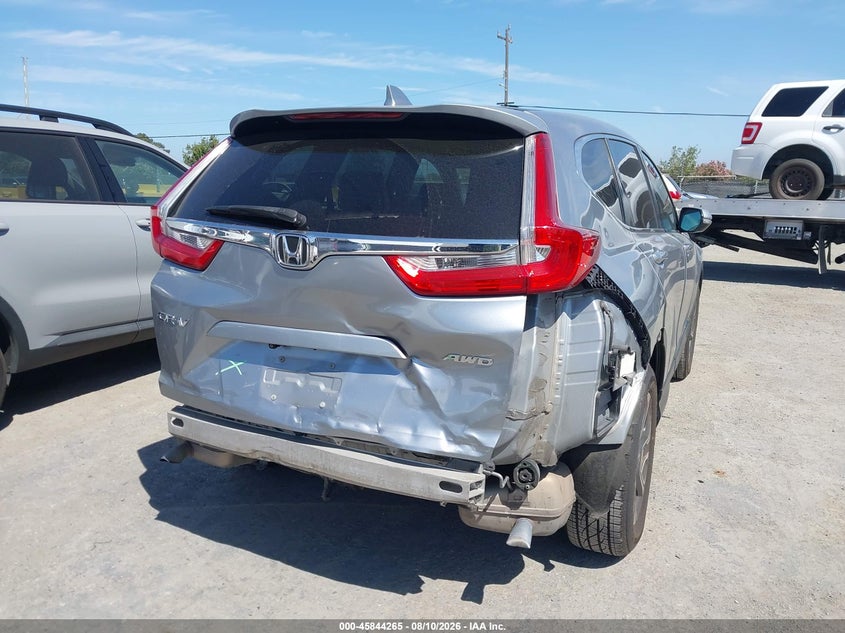 2017 Honda Cr-v VIN 2HKRW2H51HH676411 IAAI salvage auction — REAR END, Salvage (California), sold $6,400 on 2026-08-20 (photo 6)