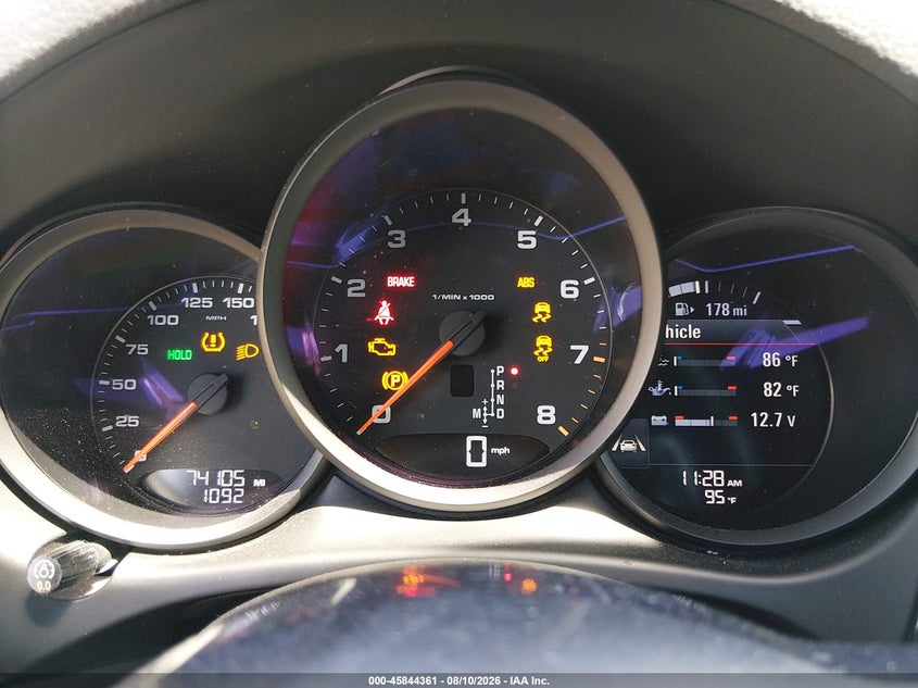2020 Porsche Macan VIN WP1AA2A55LLB00779 IAAI salvage auction — NORMAL WEAR, Clear - Dealer Only (California), sold $7,600 on 2026-08-12 (photo 7)