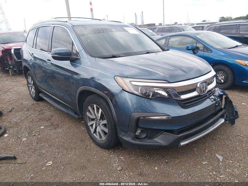 2019 Honda Pilot VIN 5FNYF6H57KB019458 — IAAI salvage auction photo