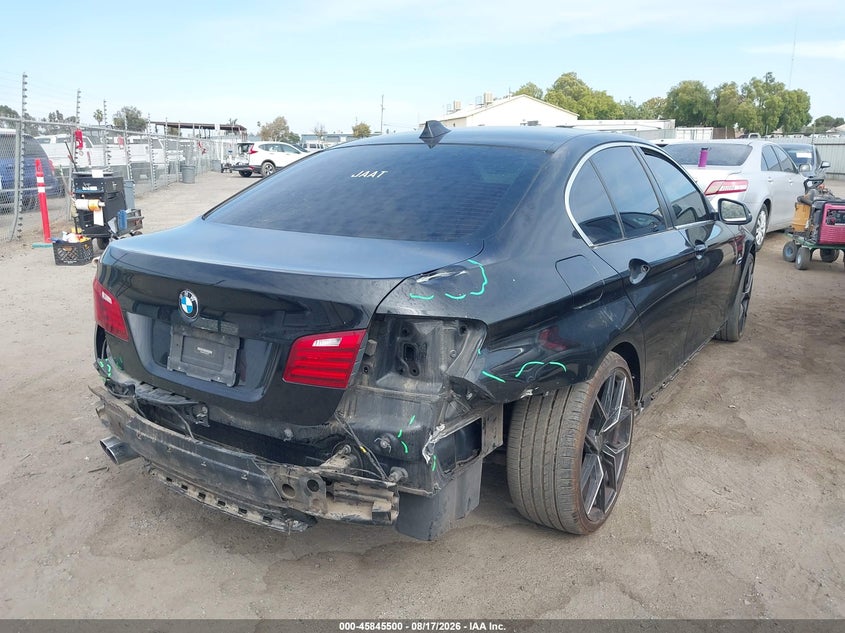 2015 BMW 5er VIN WBA5A5C51FD521900 IAAI salvage auction — REAR END, Salvage (California), sold $3,000 on 2026-09-11 (photo 4)