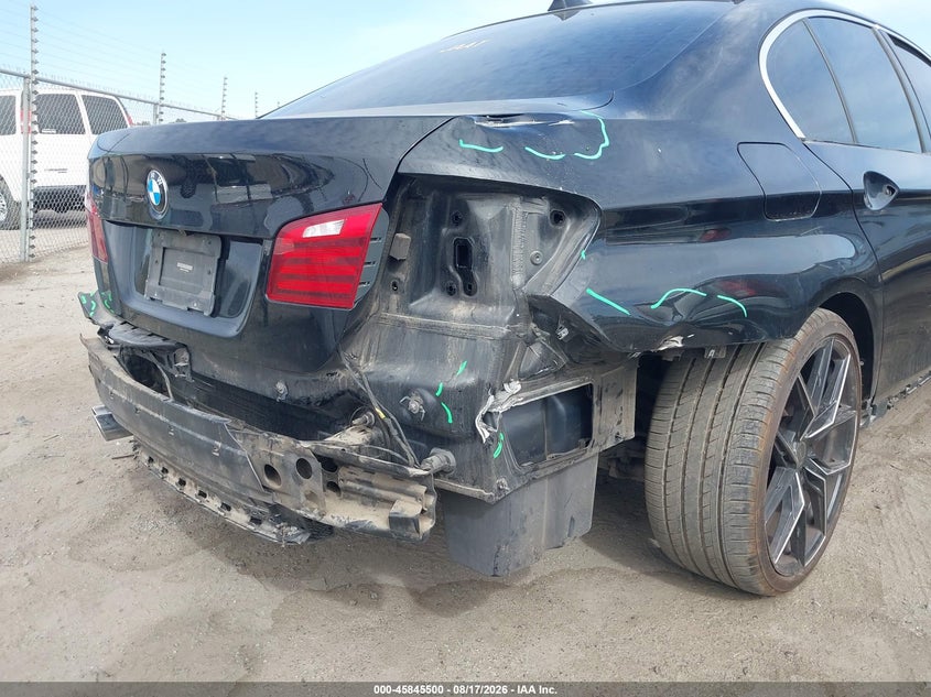 2015 BMW 5er VIN WBA5A5C51FD521900 IAAI salvage auction — REAR END, Salvage (California), sold $3,000 on 2026-09-11 (photo 6)