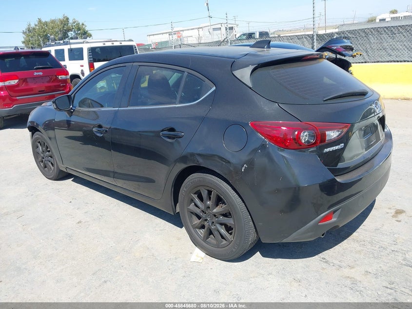2014 Mazda 3 VIN JM1BM1M76E1201994 IAAI salvage auction — LEFT FRONT, Wait Title, sold $2,000 on 2026-09-07 (photo 3)