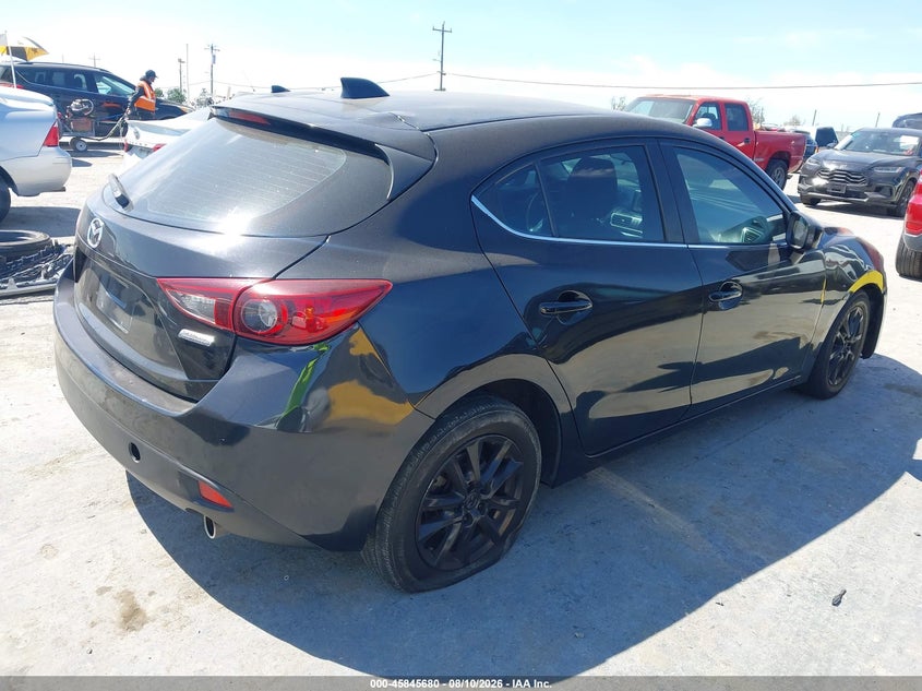 2014 Mazda 3 VIN JM1BM1M76E1201994 IAAI salvage auction — LEFT FRONT, Wait Title, sold $2,000 on 2026-09-07 (photo 4)