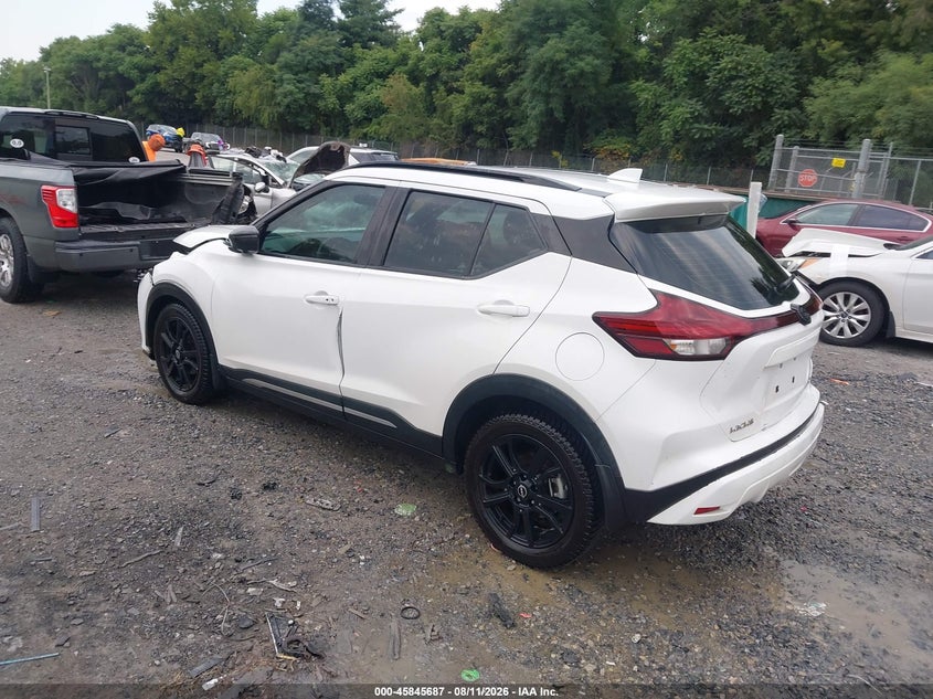 2023 Nissan Kicks VIN 3N1CP5DV6PL476801 IAAI salvage auction — FRONT END, Wait Title, sold $3,300 on 2026-08-31 (photo 3)