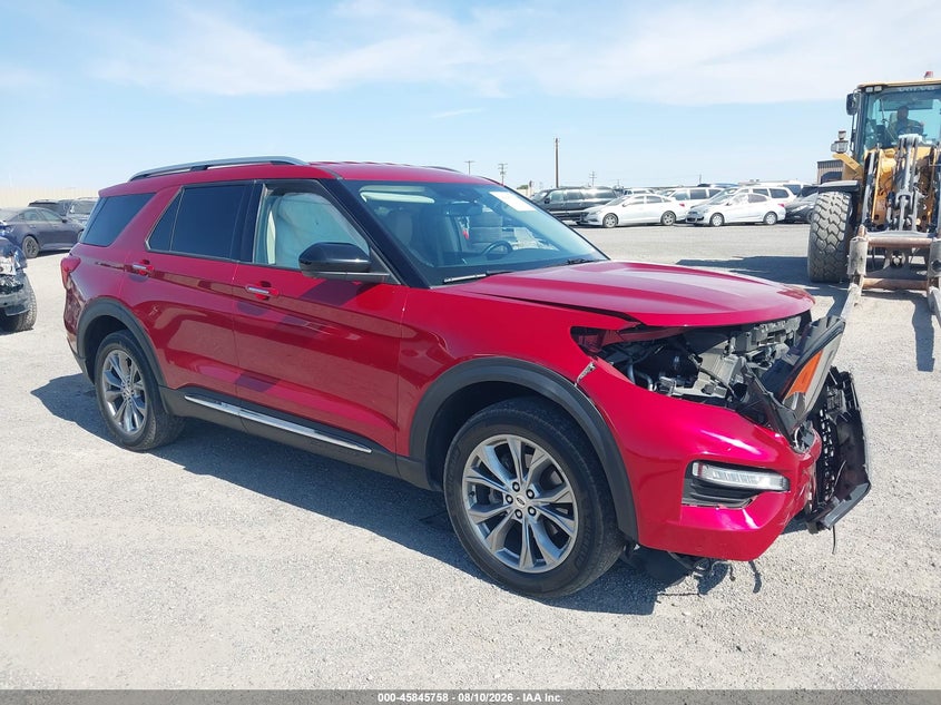 2022 Ford Explorer VIN 1FMSK8FH4NGB21123 — IAAI salvage auction photo