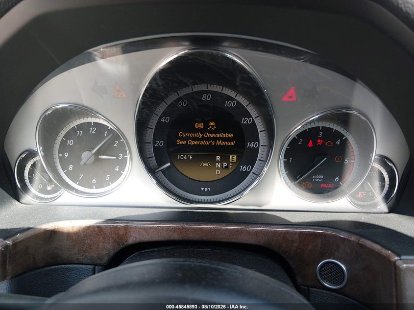 2012 Mercedes-benz VIN WDDHF2EB6CA603269 IAAI salvage auction — NORMAL WEAR, Clear (Texas), sold $2,200 on 2026-08-27 (photo 7)