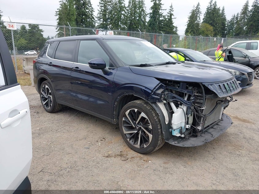 2024 Mitsubishi Outlander VIN JA4J3VA87RZ078730 — IAAI salvage auction photo