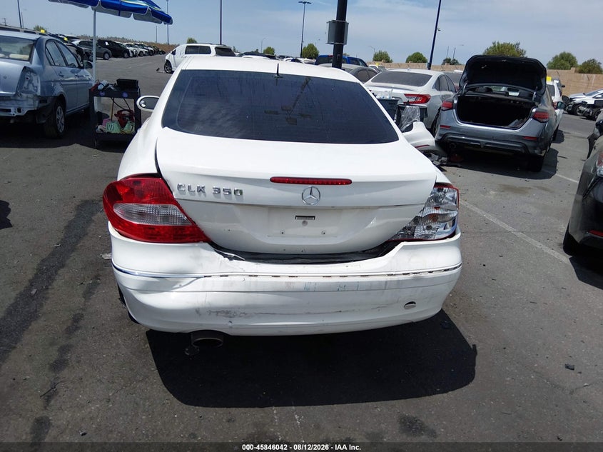 2006 Mercedes-benz Clk-class VIN WDBTJ56JX6F193608 IAAI salvage auction — REAR END, Salvage Certificate (California), sold $725 on 2026-08-21 (photo 6)