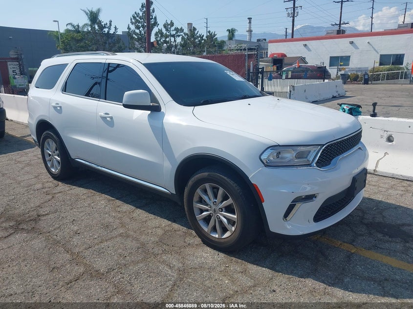 2021 Dodge Durango VIN 1C4RDJAG8MC762509 — IAAI salvage auction photo