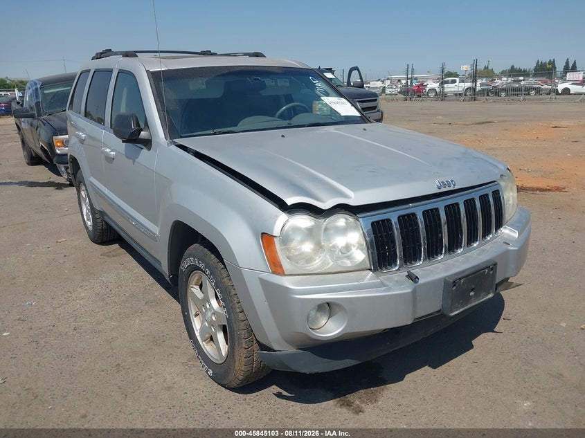 2005 Jeep Grand cherokee VIN 1J4HR58N15C703581 IAAI salvage auction — NORMAL WEAR, Clear - Dealer Only (California), sold $300 on 2026-08-22 (photo 1)