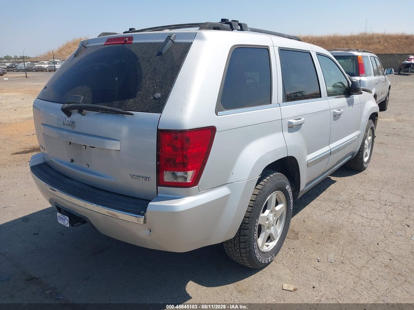 2005 Jeep Grand cherokee VIN 1J4HR58N15C703581 IAAI salvage auction — NORMAL WEAR, Clear - Dealer Only (California), sold $300 on 2026-08-22 (photo 4)