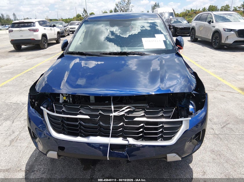 2026 Kia Seltos VIN KNDEP2AA4T7892432 IAAI salvage auction — FRONT END, Salvage Title, sold $9,250 on 2026-08-19 (photo 6)
