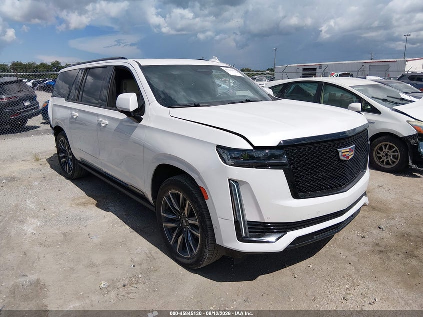2021 Cadillac Escalade ESV VIN 1GYS3PKL5MR182001 — IAAI salvage auction photo