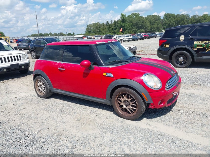 2009 Mini Cooper VIN WMWMF33509TT69698 IAAI salvage auction — NORMAL WEAR, Clear (Georgia), sold $100 on 2026-08-17 (photo 1)