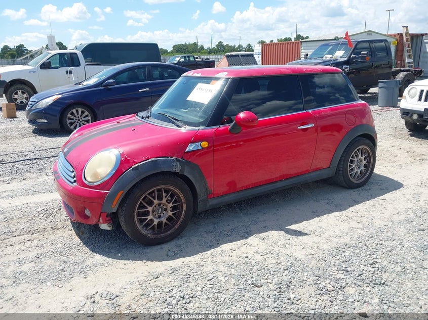 2009 Mini Cooper VIN WMWMF33509TT69698 IAAI salvage auction — NORMAL WEAR, Clear (Georgia), sold $100 on 2026-08-17 (photo 2)