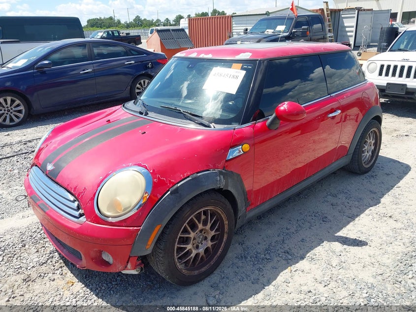 2009 Mini Cooper VIN WMWMF33509TT69698 IAAI salvage auction — NORMAL WEAR, Clear (Georgia), sold $100 on 2026-08-17 (photo 6)