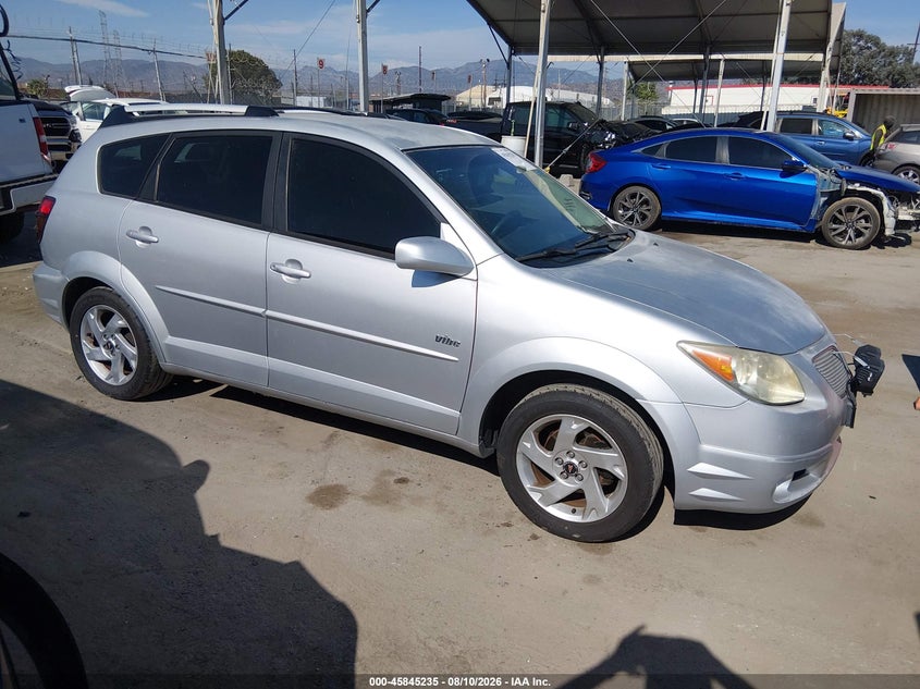 2005 Pontiac Vibe VIN 5Y2SL63875Z459047 IAAI salvage auction — UNDERCARRIAGE, Salvage (California), sold $800 on 2026-08-21 (photo 1)