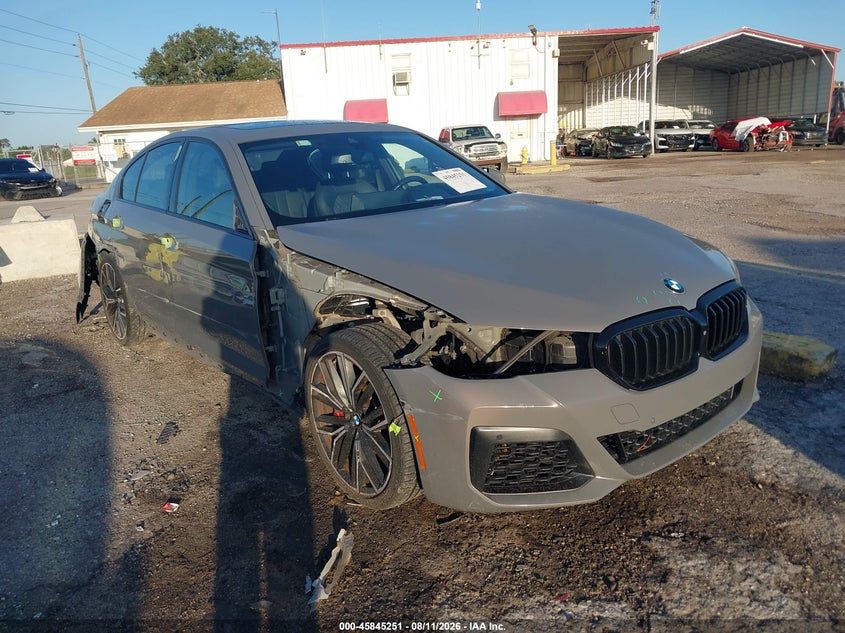 2021 BMW 5er VIN WBA53BJ08MWX26812 — IAAI salvage auction photo