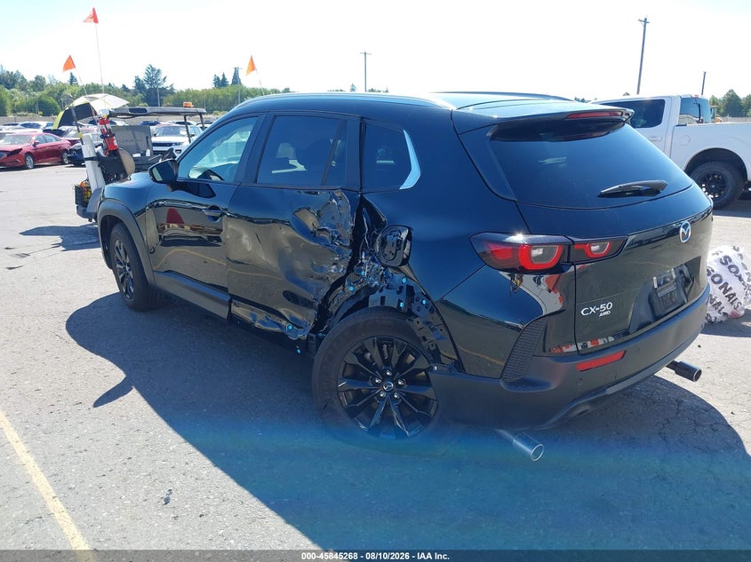 2026 Mazda Cx-50 VIN 7MMVABBL0TN475211 IAAI salvage auction — LEFT SIDE, Salvage Title, sold $8,700 on 2026-08-24 (photo 3)