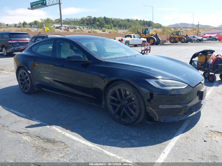 2021 Tesla Model s VIN 5YJSA1E51MF428408 — IAAI salvage auction photo