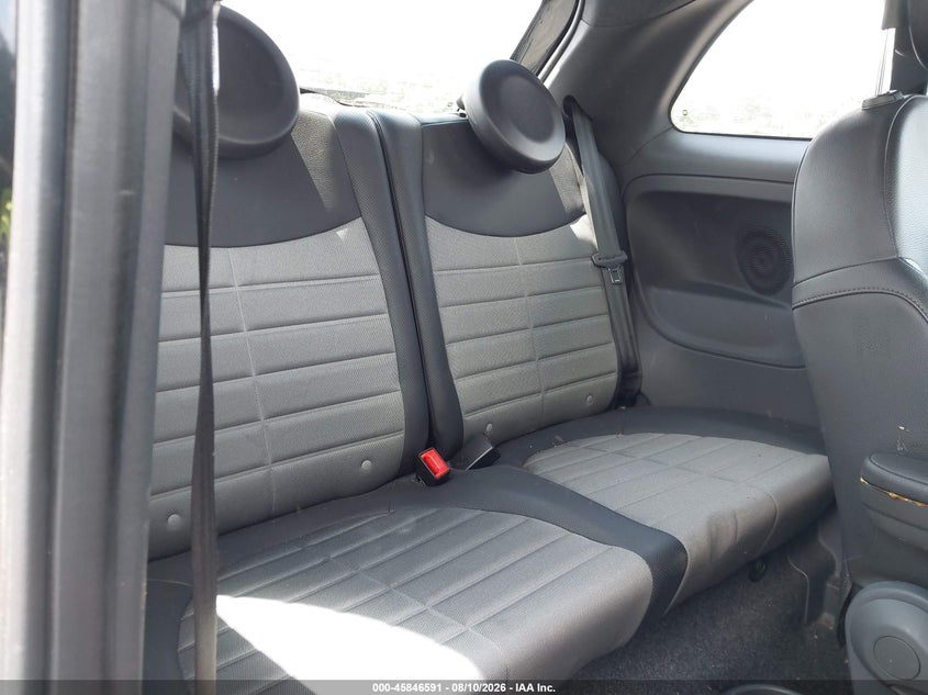 2012 Fiat 500 VIN 3C3CFFBR7CT101932 IAAI salvage auction — NORMAL WEAR, Clear (Georgia), sold $275 on 2026-09-09 (photo 8)