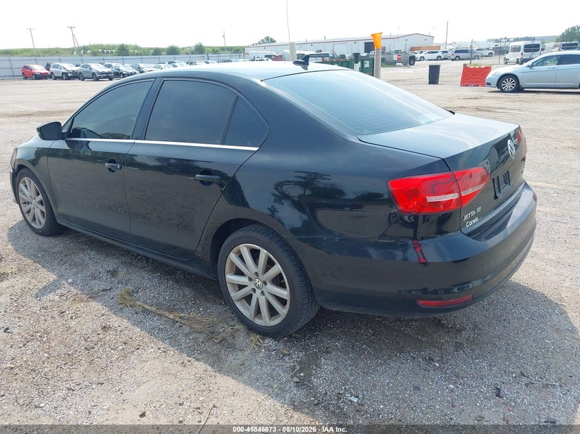 2015 Volkswagen Jetta VIN 3VWLA7AJ1FM243894 IAAI salvage auction — NORMAL WEAR, Certificate Of Title (Nebraska), sold $225 on 2026-09-15 (photo 3)