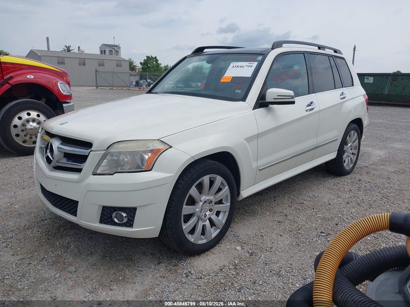 2012 Mercedes-benz Glk-klasse VIN WDCGG5GB6CF745491 IAAI salvage auction — NORMAL WEAR, Original (Ohio), sold $825 on 2026-08-18 (photo 2)