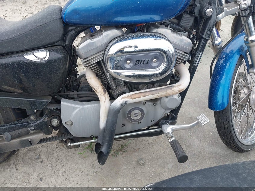 2005 Harley-davidson Xl883 VIN 1HD4CJM145K416385 IAAI salvage auction — NORMAL WEAR, Repossession Paperwork (Georgia), sold $0 on 2026-09-17 (photo 8)
